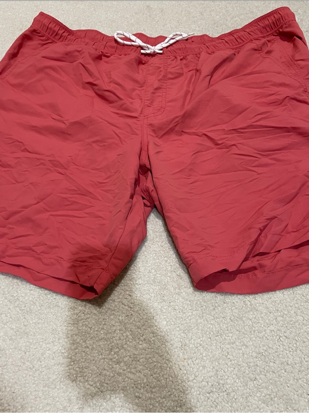 Uniqlo Men's salmon Swim Shorts with Drawstring Waist 3XL